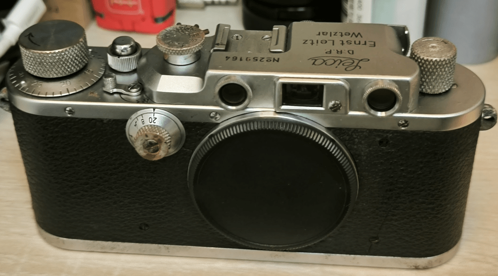 我的第15台相機-Leica iiia(日本購)