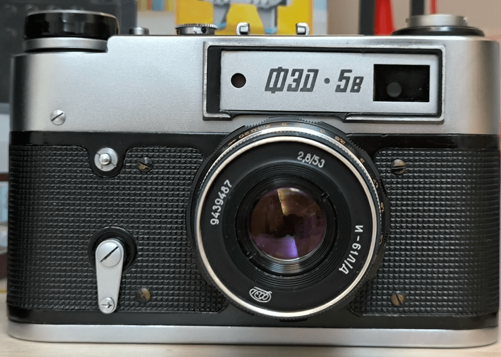 我的第17台相機-費特5B Fed5B